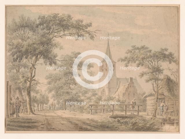 View of Nederlangbroek, 1787. Creator: Unknown.