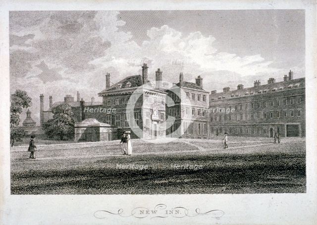 View of New Inn on Wych Street,Westminster, London, 1804. Artist: James Sargant Storer