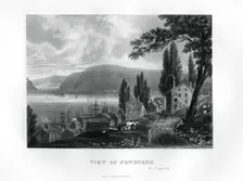 View of Newburgh New York State, 1855