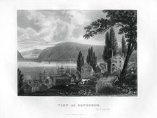 View of Newburgh New York State, 1855