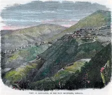 View of Newcastle, in the Blue Mountains, Jamaica c1880