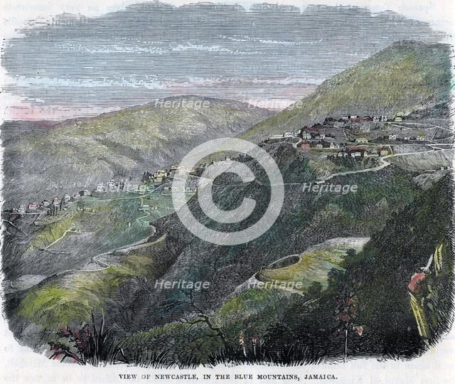 'View of Newcastle, in the Blue Mountains, Jamaica', c1880. Artist: Unknown