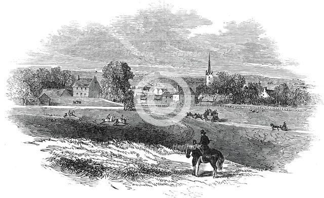 View of Newmarket, 1845. Creator: Unknown.