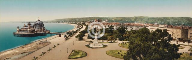 [View of Nice], ca. 1880. Creator: Unknown.