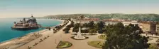[View of Nice], ca. 1880. Creator: Unknown