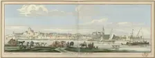 View of Nijmegen from the north, 1738. Creator: Jan de Ruyter