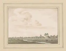 View of Noordwelle in Zeeland, in or after 1754-c. 1800. Creator: Anon