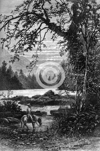 View of North Carolina, late 18th century (c1880). Artist: Unknown