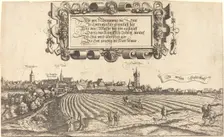 View of Nuremberg from the West [right section], 1552. Creator: Hans Sebald Lautensack