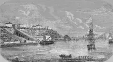 View of Odessa; taken from the Commercial Quay 1854. Creator: Unknown