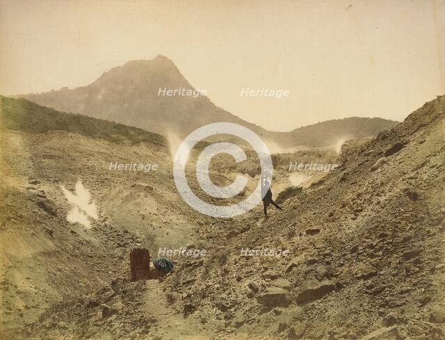 View of Ojigoku, 1865. Creator: Unknown.