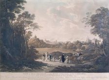 View of Old Aberdeen, including King's College and Cathedral, 1808. Creator: R Seaton