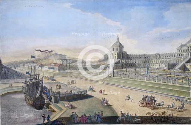 View of Oranienbaum, 1761. Artist: Chelnakov, Nikita Fyodorovich (1734-1790)