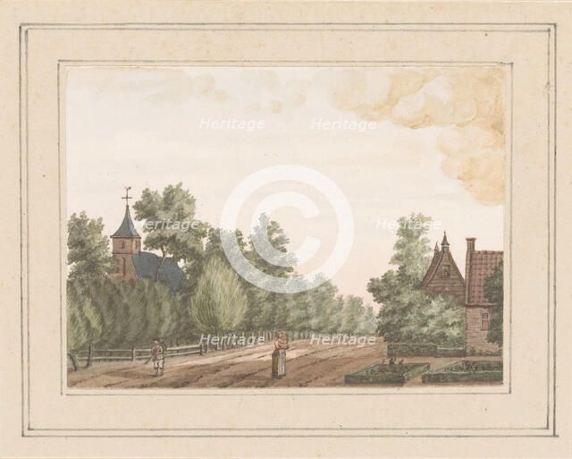 View of Oud-Loosdrecht, in or after 1757-1800. Creator: Anon.