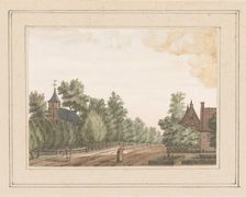 View of Oud-Loosdrecht, in or after 1757-1800. Creator: Anon