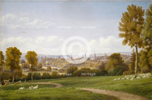 View of Oxford from Headington, c1803-1804. Artist: William Turner.