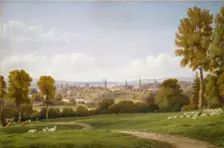 View of Oxford from Headington, c1803-1804. Artist: William Turner