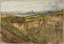 View of Paris, from Meuden, n.d. Creator: Paul Huet