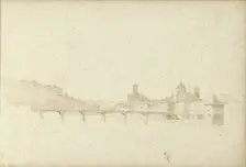 View of Passau on the Danube, 1820-1896. Creator: Kasparus Karsen