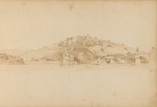 View of Passau with the Veste Oberhaus on the Georgsberg, 1820-1896. Creator: Kasparus Karsen
