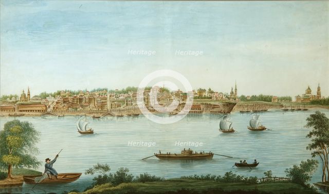 View of Perm, 1832. Artist: Razmakhnin, Pavel Emelyanovich (1796-1835)