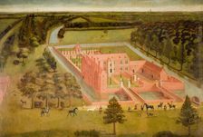 View of Perry Hall near Birmingham, 1730. Creator: Thomas Bardwell
