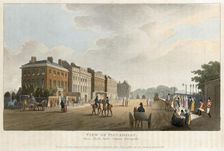 View of Piccadilly from Hyde Park Corner Turnpike London, 1810