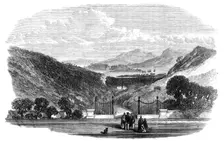 View of Porto Ferrajo, from the Villa San Martino, Elba, 1868. Creator: Unknown