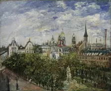View of Prague, 1890. Creator: Theodor von Hormann