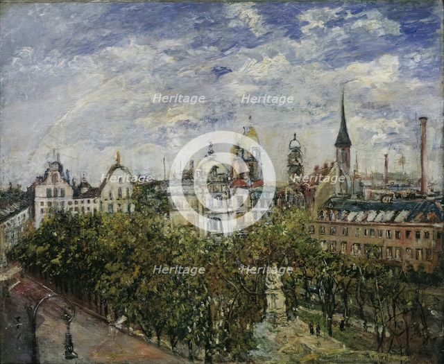 View of Prague, 1890. Creator: Theodor von Hormann.