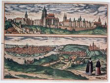 View of Prague c1572. Artist: Joris Hoefnagel