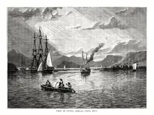 View of Punta Arenas, Costa Rica 1877