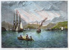 View of Punta Arenas, Costa Rica, c1880