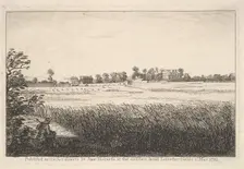 View of Ranby's House, May 1, 1781. Creator: William Hogarth