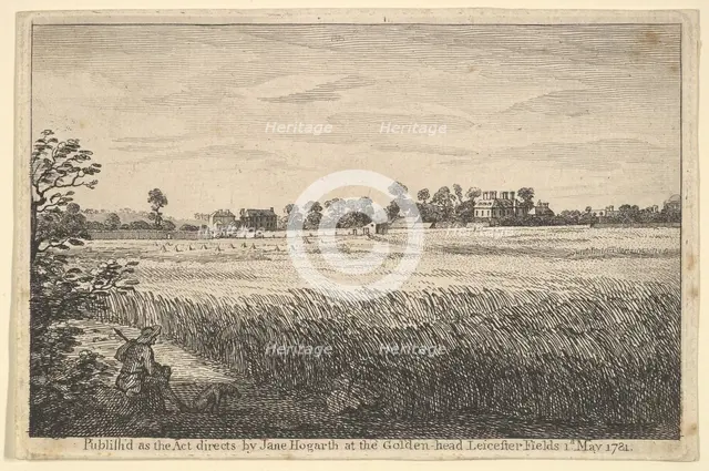 View of Ranby's House, May 1, 1781. Creator: William Hogarth.