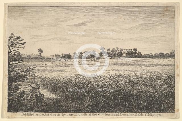 View of Ranby's House, May 1, 1781. Creator: William Hogarth.