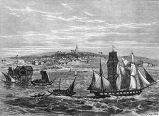 View of Rangoon c1891. Creator: James Grant