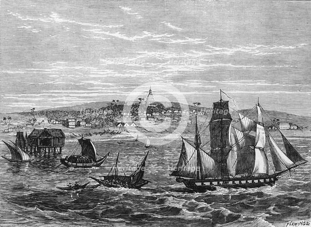 'View of Rangoon', c1891. Creator: James Grant.