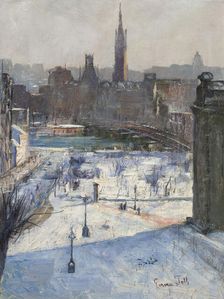 View of Riddarholmen, late 19th century. Creator: Emma Toll