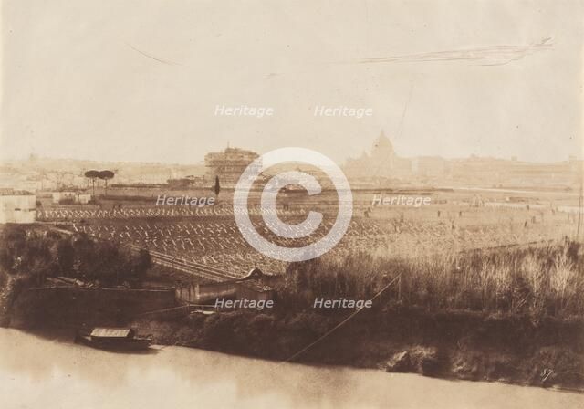 View of Rome, 1857. Creator: Giacomo Caneva.