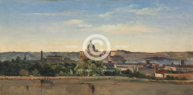 View of Rome, c. 1782-1784. Creator: Pierre Henri de Valenciennes (French, 1750-1819).