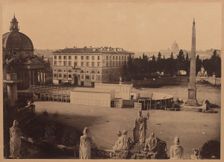 View of Rome, c. 1860. Creator: Unidentified Photographer