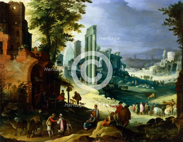 View of Rome, c1574-1626. Creator: Paul Brill.