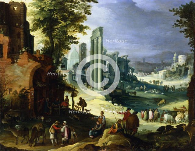 View of Rome, c1574-1626. Creator: Paul Brill.