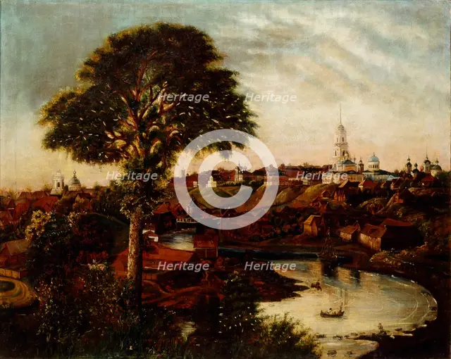 View of Rzhev, Mid of the 19th century.