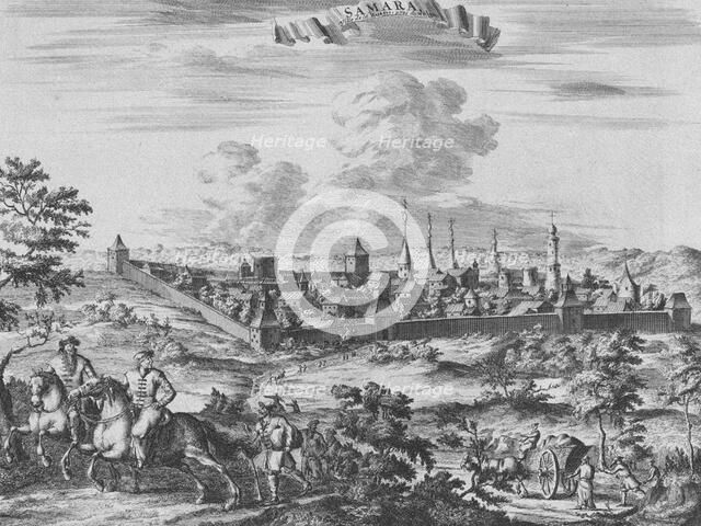 View of Samara, 1710. Artist: Aa, Pieter van der (1659-1733)