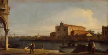 View of San Giovanni dei Battuti at Murano, 1725. Creator: Canaletto