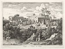 View of San Vitale, Rome, c. 1810. Creator: Joseph Anton Koch (Austrian, 1768-1839)