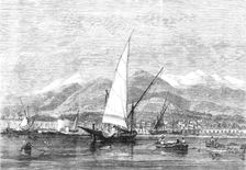 View of Santa Maura, destroyed by an earthquake, 1870. Creator: Unknown