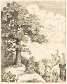 View of Santron, 1854. Creator: Emmanuel Phélippes-Beaulieu